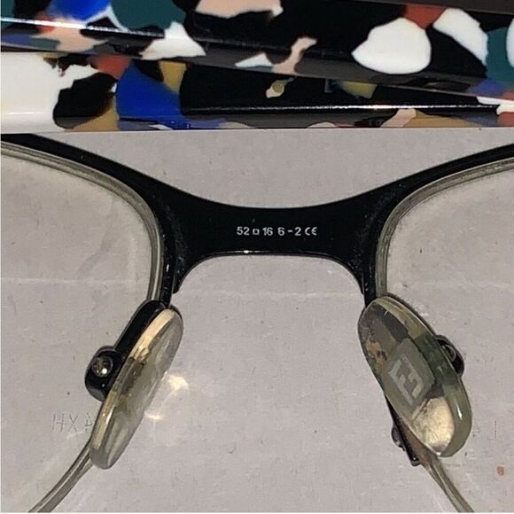 Fendi Black Multicolored Women’s Designer Frames Glasses Spectacles main image 4